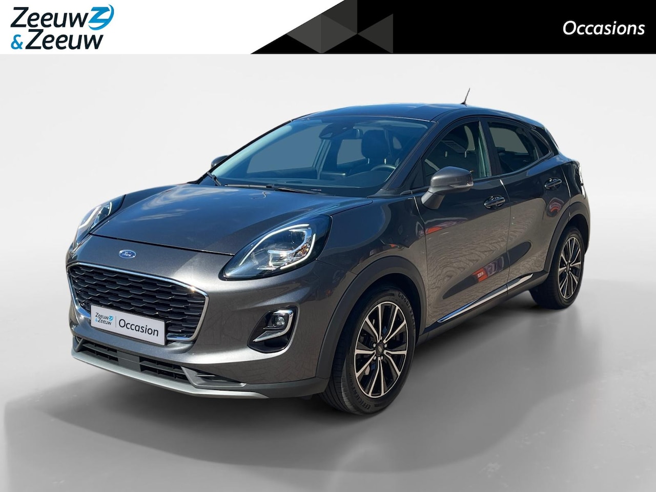 Ford Puma - 1.0 EcoBoost Hybrid Titanium | Dealer Onderhouden | Parkeersensoren Achter | 17" Lichtmeta - AutoWereld.nl