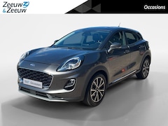 Ford Puma - 1.0 EcoBoost Hybrid Titanium | Dealer Onderhouden | Parkeersensoren Achter | 17" Lichtmeta