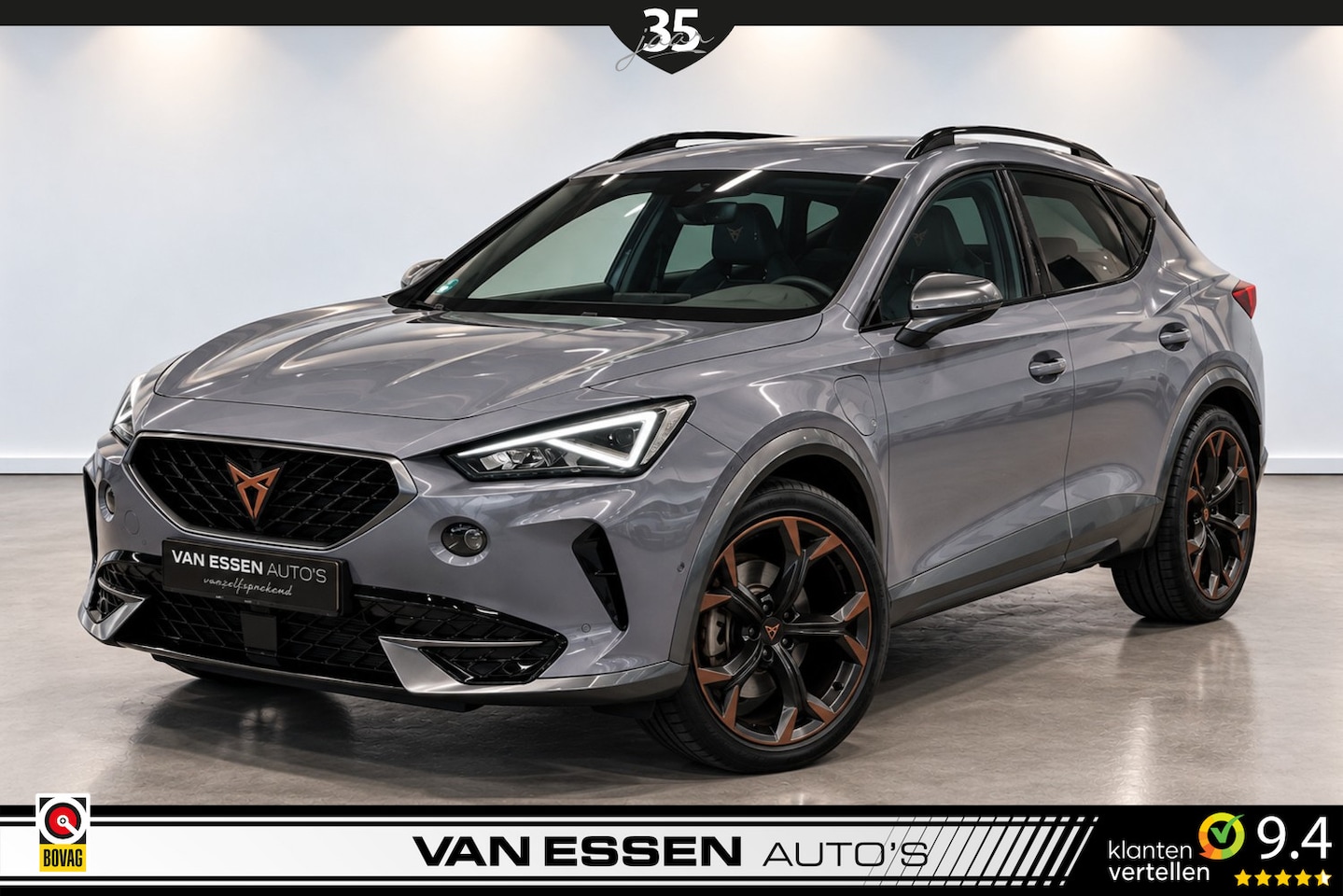 CUPRA Formentor - 1.4 e-Hybrid VZ Copper Edition WORD VERWACHT! | NAVI | CAMERA | STOEL/STUURVERW! - AutoWereld.nl
