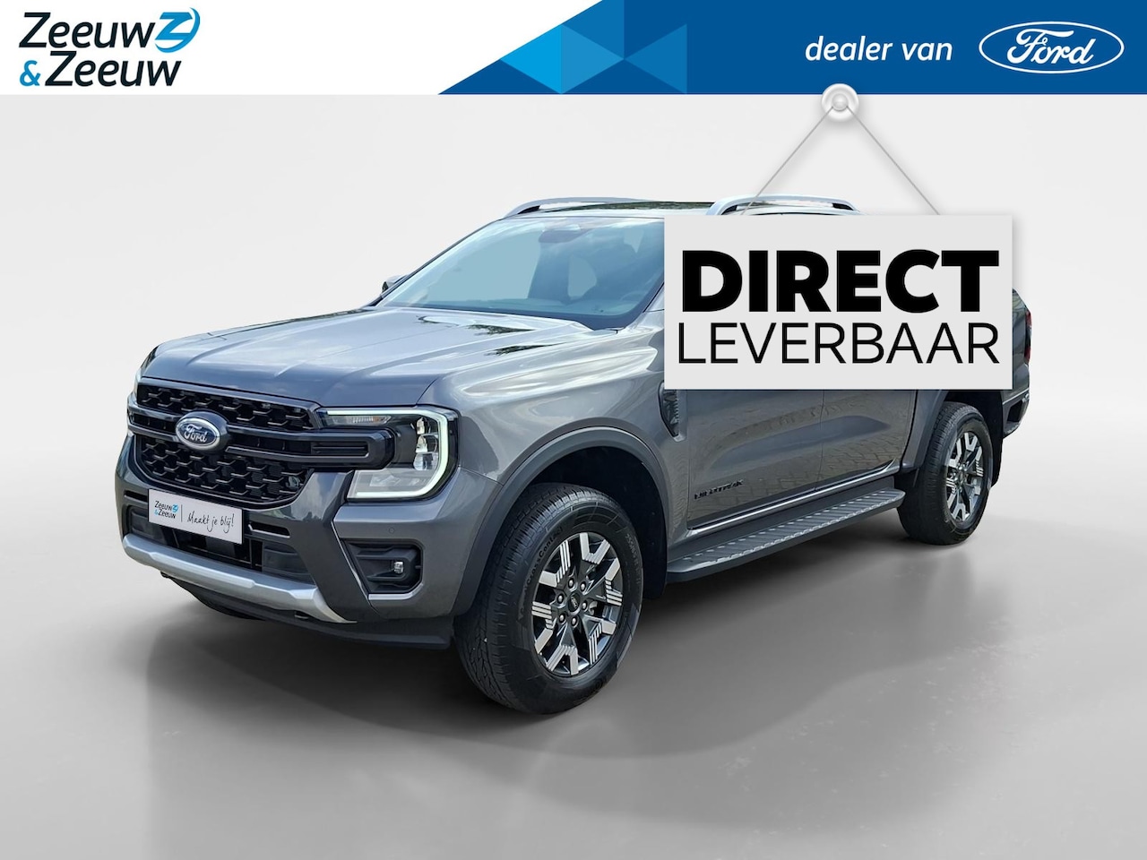 Ford Ranger - Wildtrak 2.3 PHEV 279pk 10-traps automaat | 5 persoons | GRIJS kenteken | 0,99% rente | Tr - AutoWereld.nl