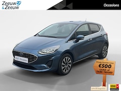 Ford Fiesta - 1.0 EcoBoost Titanium 125pk | Stoel- stuur en voorruitverwarming | Navigatie via Apple Car