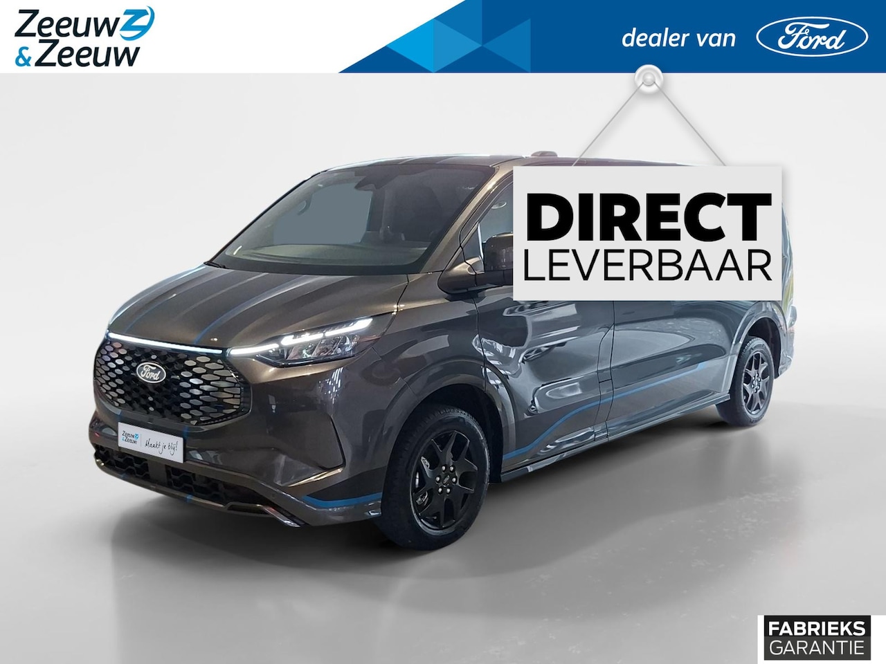 Ford Transit Custom - E-Transit 340 L2H1 Sport 71 kWh | Direct leverbaar | LFP accu | All weather banden | Trek - AutoWereld.nl