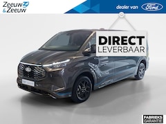 Ford Transit Custom - E-Transit 340 L2H1 Sport 71 kWh 218 pk | Direct uit voorraad leverbaar | 17" LM velgen | L
