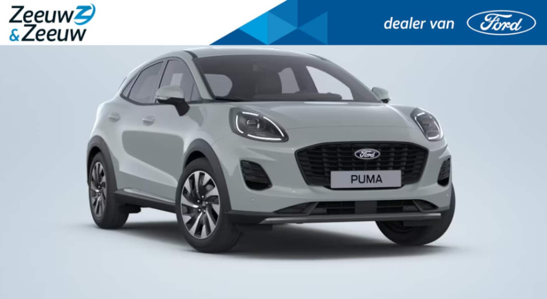 Ford Puma - 1.0 EcoBoost Hybrid Titanium | NIEUW | Tot €5000 Actiekorting | Private Lease vanaf €505,- - AutoWereld.nl