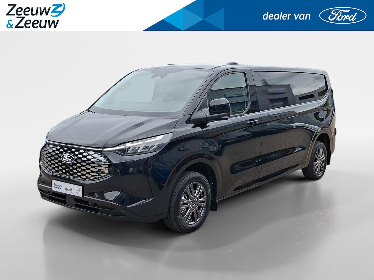 Ford Transit Custom - E-Transit 340 L2H1 Limited 71 kWh | Direct Leverbaar | 352km WLTP Rijbereik | AGR-Stoelen - AutoWereld.nl