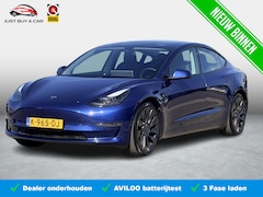 Tesla Model 3 - Performance AWD 75 kWh SOH 91, 1% | Facelift | Autopilot | 3 Fase | NL Auto | 1e Eigenaar