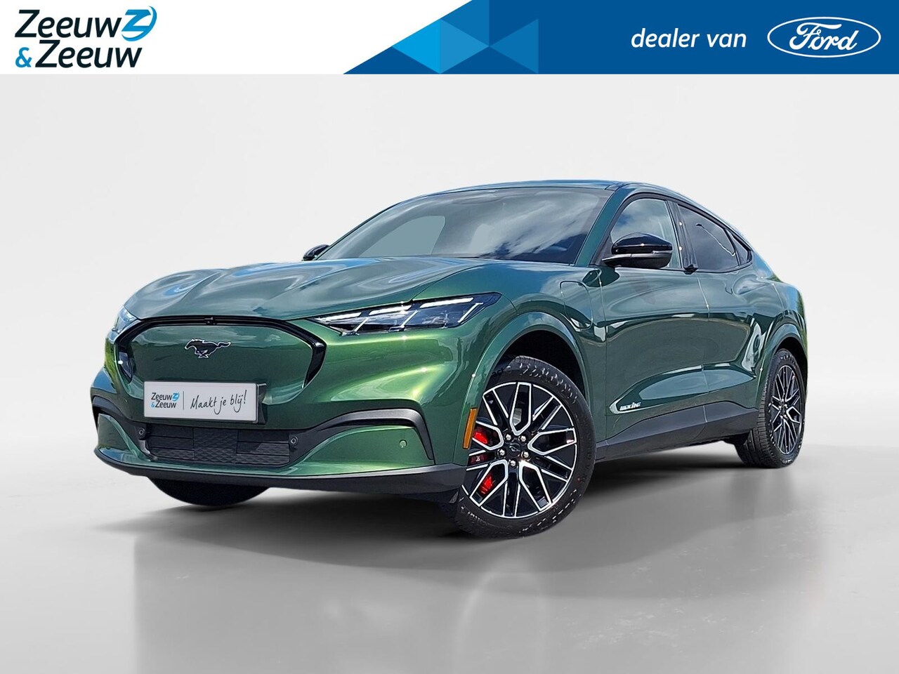 Ford Mustang Mach-E - Extended Premium RWD 88 kWh | Technology Pack + | B&O Audio | El. Vert. Bestuurdersstoel+M - AutoWereld.nl
