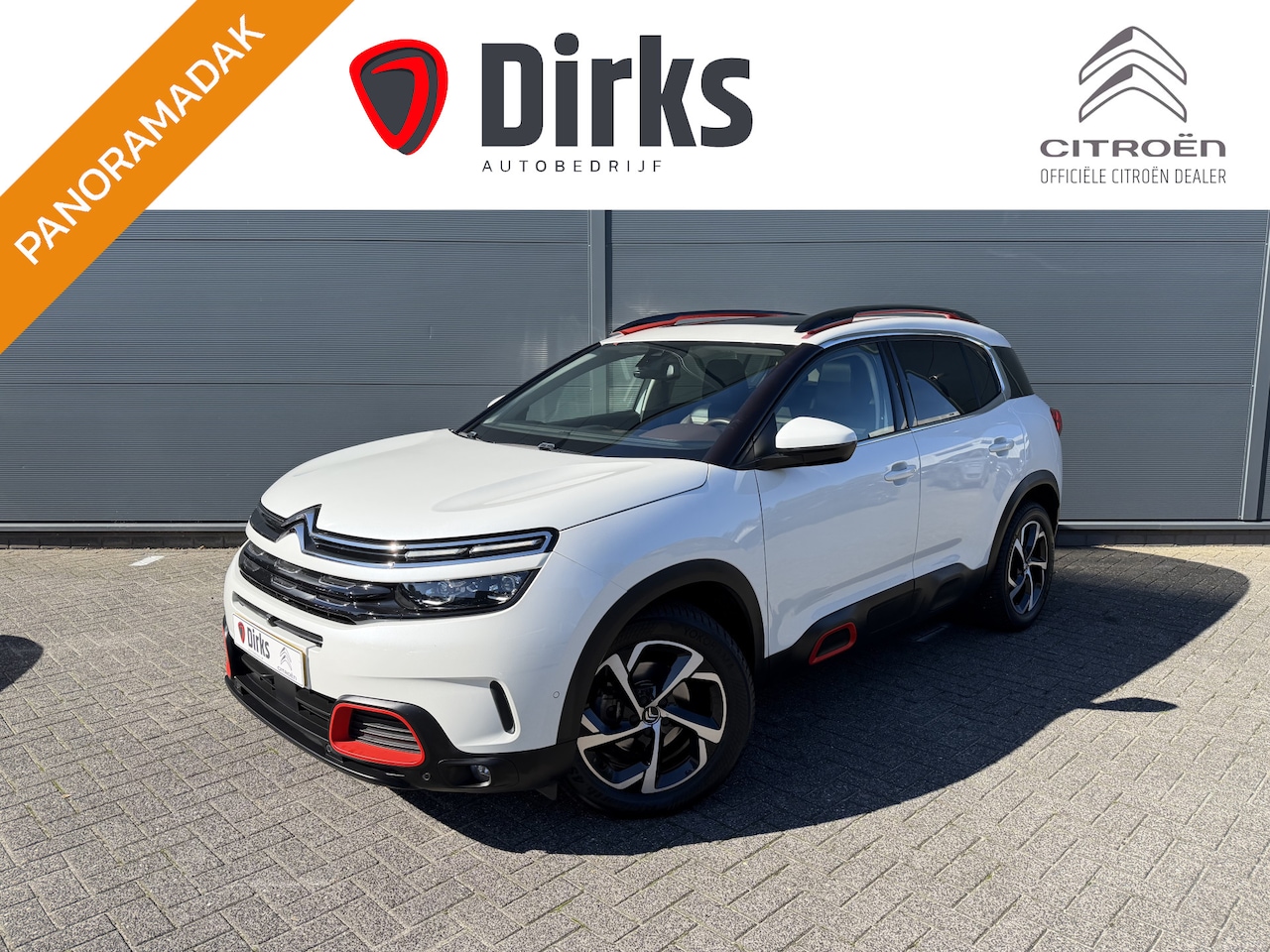 Citroën C5 Aircross - 180pk Shine (Elektrisch Schuifdak - Trekhaak - Leder incl verwarming/massage/geheugen - El - AutoWereld.nl
