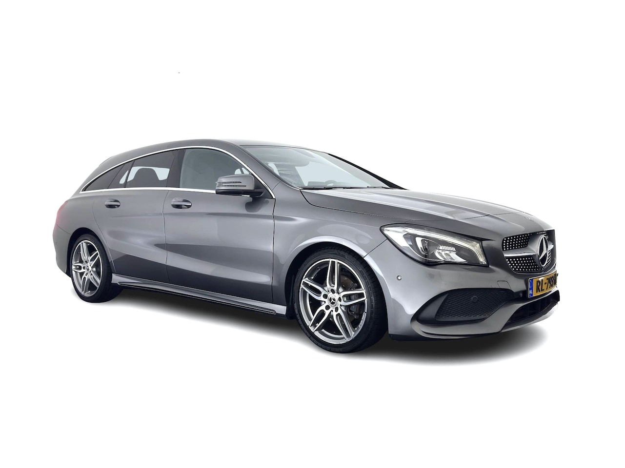 Mercedes-Benz CLA-klasse Shooting Brake - 180 Business Solution AMG *AUT | LEATHER-MICROFIBRE | FULL-LED | HEATED-SPORTSEATS | AMBIE - AutoWereld.nl