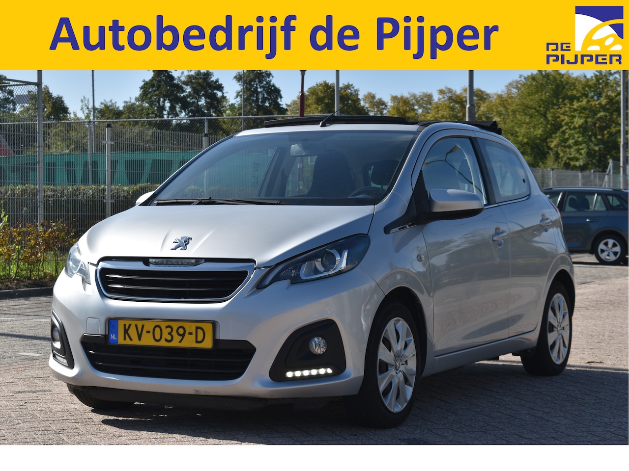 Peugeot 108 - 1.0 e-VTi Active TOP! Pack Premim Cabriolet | Linnen kap | Airco | Bluetooth | Elekt.ramen - AutoWereld.nl
