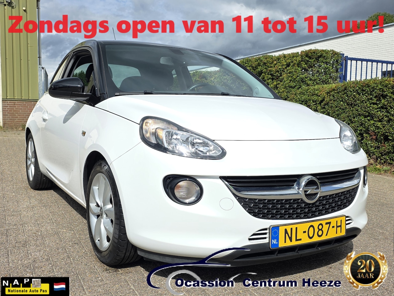 Opel ADAM - 1.0 T Jam Fav, 1e Eig! Carplay! Lm Velgen! Zwart Dak! SUMMER SALE! - AutoWereld.nl