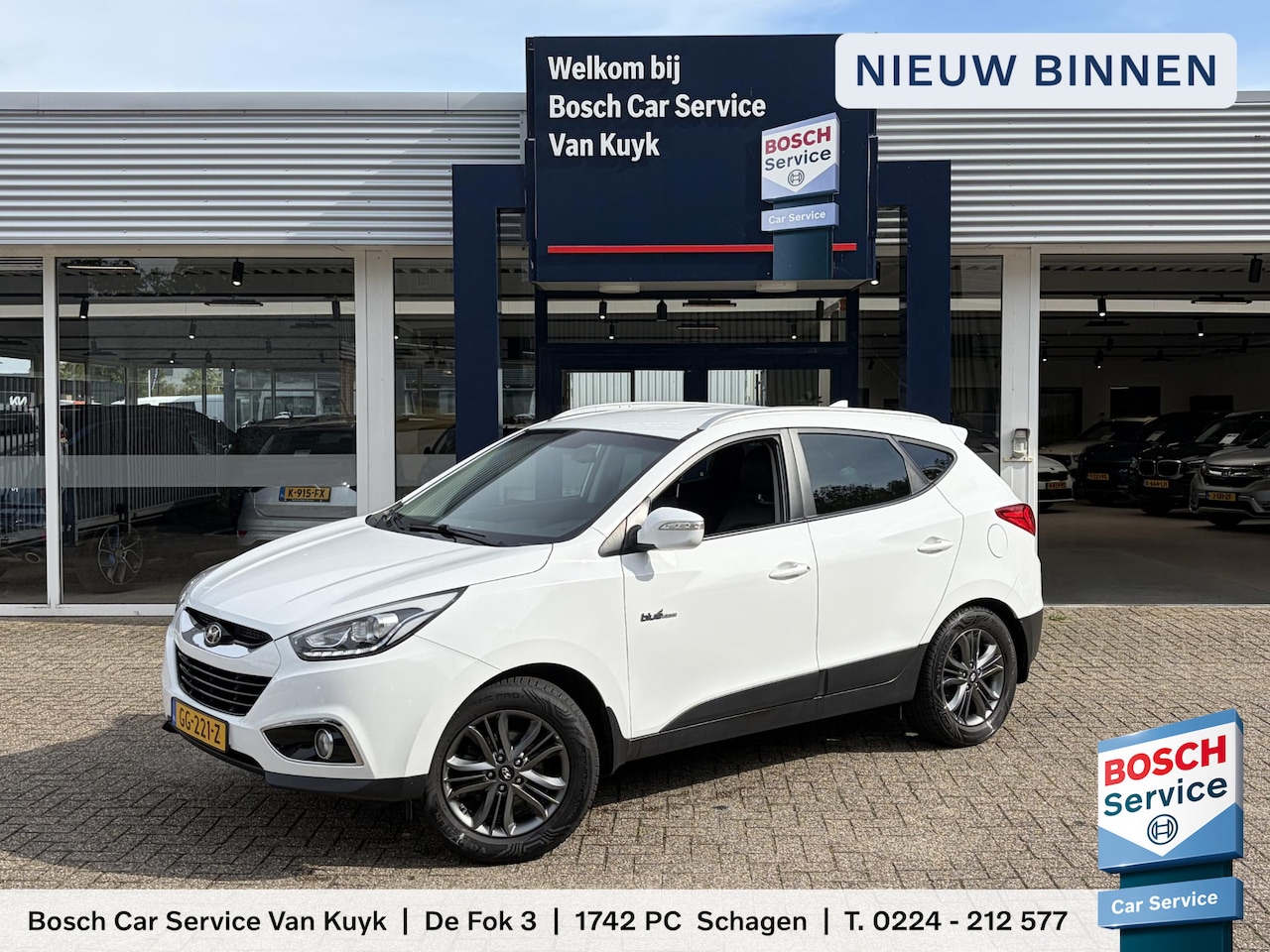 Hyundai ix35 - 1.6i GDI Go! / NL-Auto / Trekhaak / Half-Leder / Stoelverwarming Voor+Achter / Cruise-Cont - AutoWereld.nl