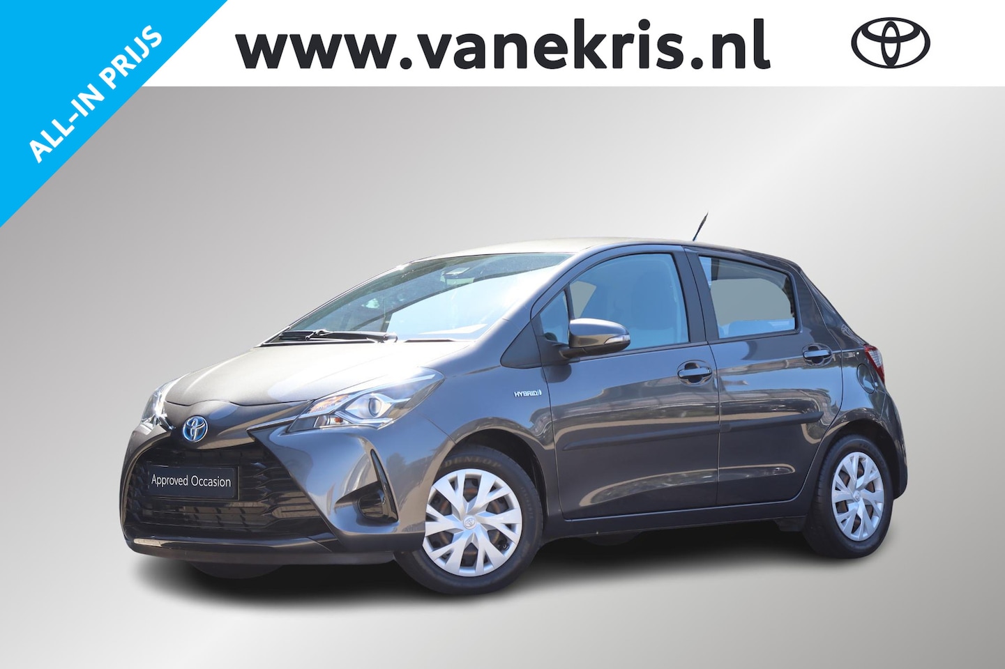 Toyota Yaris - 1.5 Hybrid Active 1.5 Hybrid Active, 1e eigenaar, dealer onderhouden, lage KM stand! - AutoWereld.nl