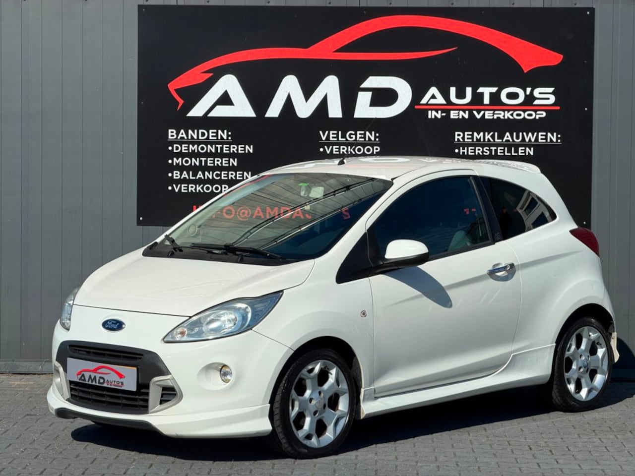 Ford Ka - 1.2 Titanium ST-Line |Nap|Airco|Elec Ramen|Elec Spiegels|Usb| - AutoWereld.nl