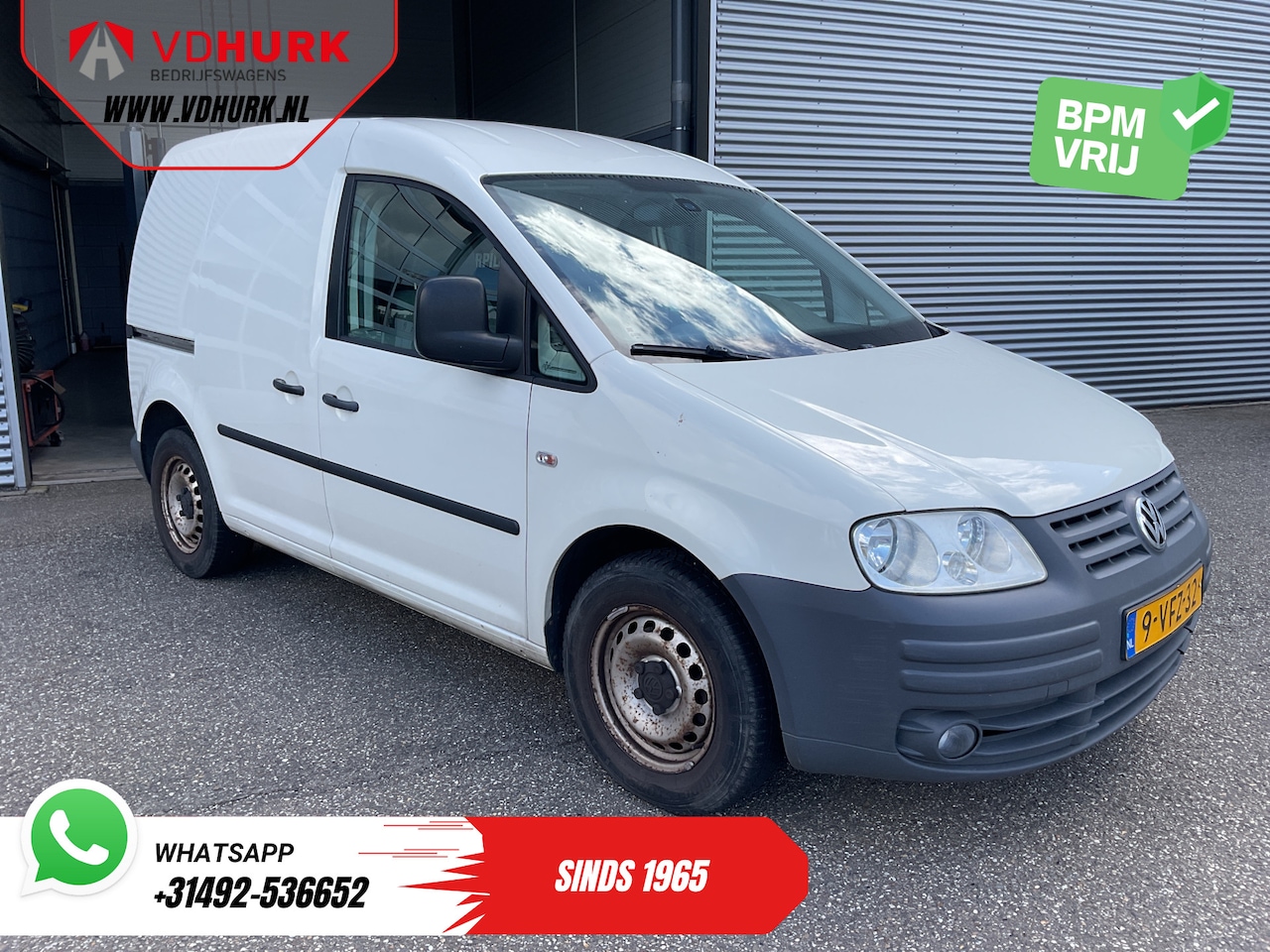 Volkswagen Caddy - 1.9 TDI EXPORT DB-Riem V.V./ Airco/ Cruise/ Trekhaak/ Radio - AutoWereld.nl