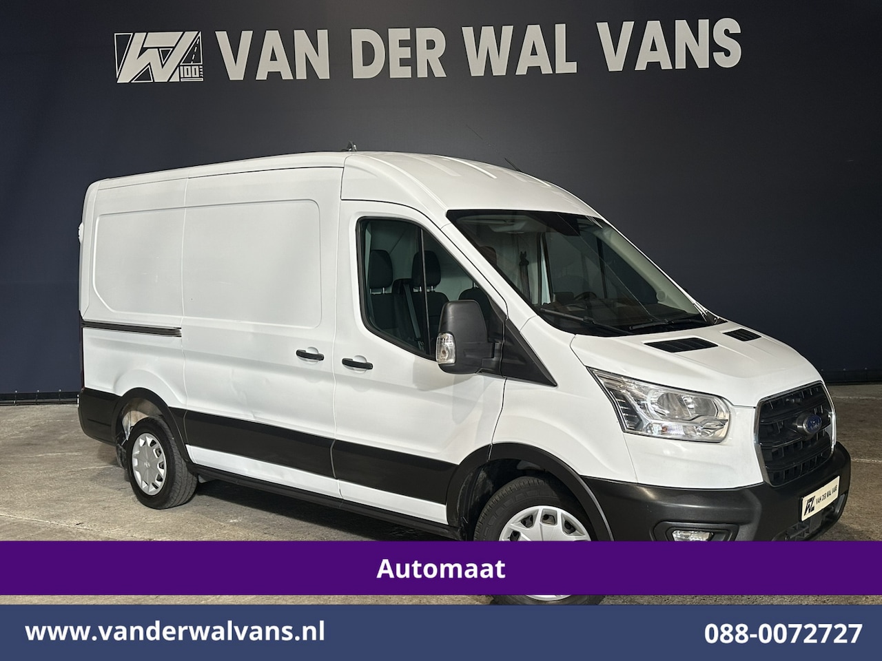 Ford Transit - 2.0 TDCI 131pk Automaat L2H2 inrichting Euro6 Airco | Navigatie | Cruisecontrol Dakdraagsy - AutoWereld.nl