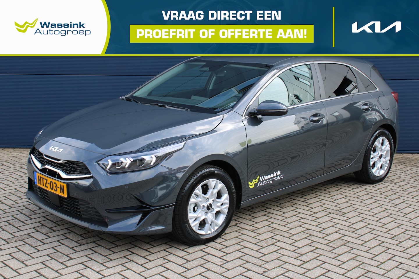 Kia Cee'd - Ceed DEMO DEAL 1.5 T-GDi 140pk DynamicPlusLine | Climate Control | Navigatie | Camera | St - AutoWereld.nl