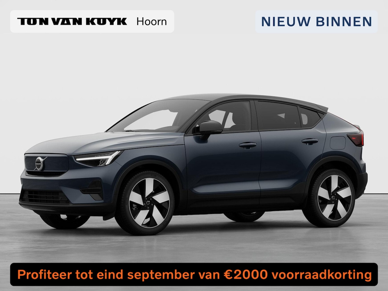 Volvo EC40 - Single Motor Extended Range Plus Europa 82 kWh Dak hoogglans zwart, extra getint glas, 20 - AutoWereld.nl