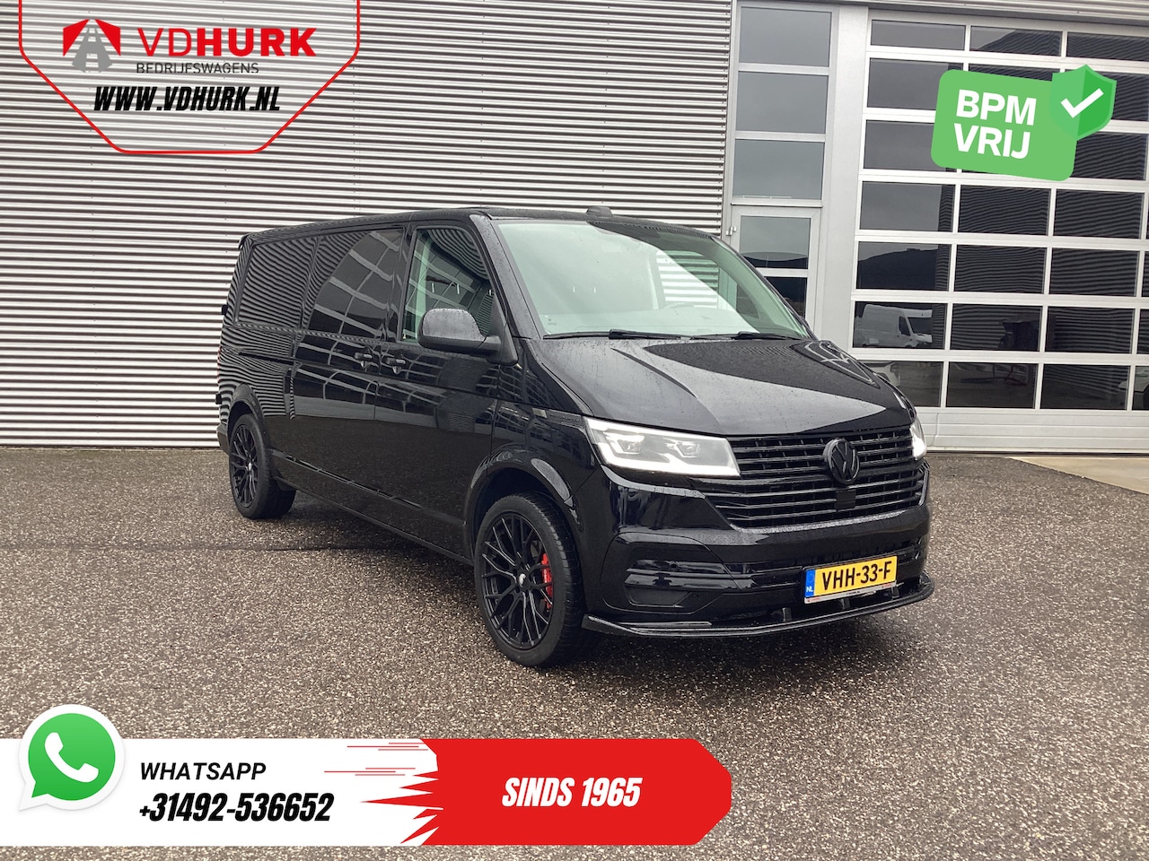 Volkswagen Transporter - T6.1 2.0 TDI 150 pk DSG Aut. L2 LED/ Virtual Cockpit/ Stoelverw./ Alarm III/ Carplay/ Navi - AutoWereld.nl