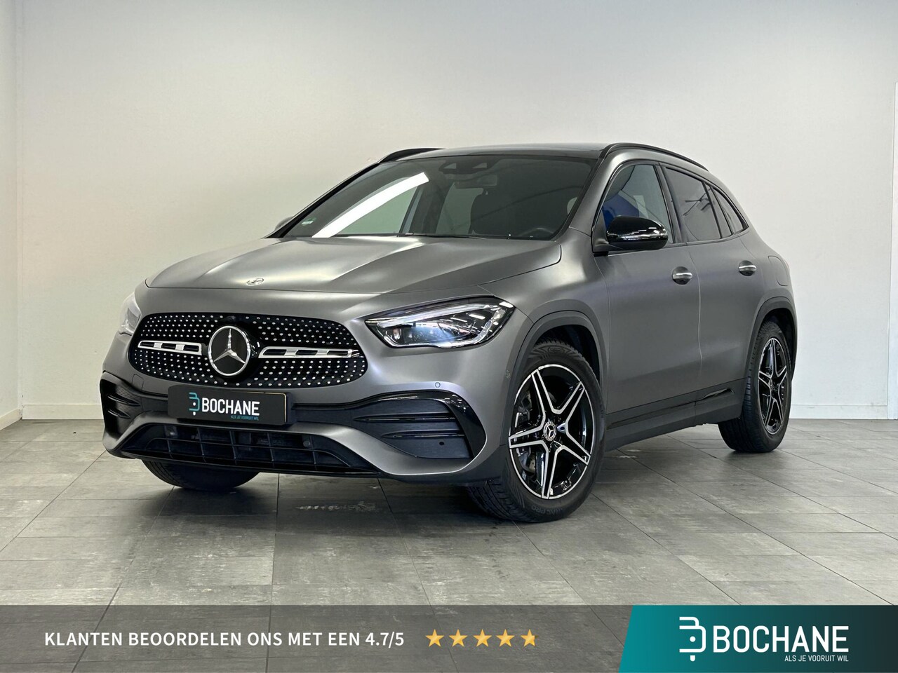 Mercedes-Benz GLA-Klasse - 200 AMG Line | Pano | Trekhaak | Memory | Mat grijs | - AutoWereld.nl