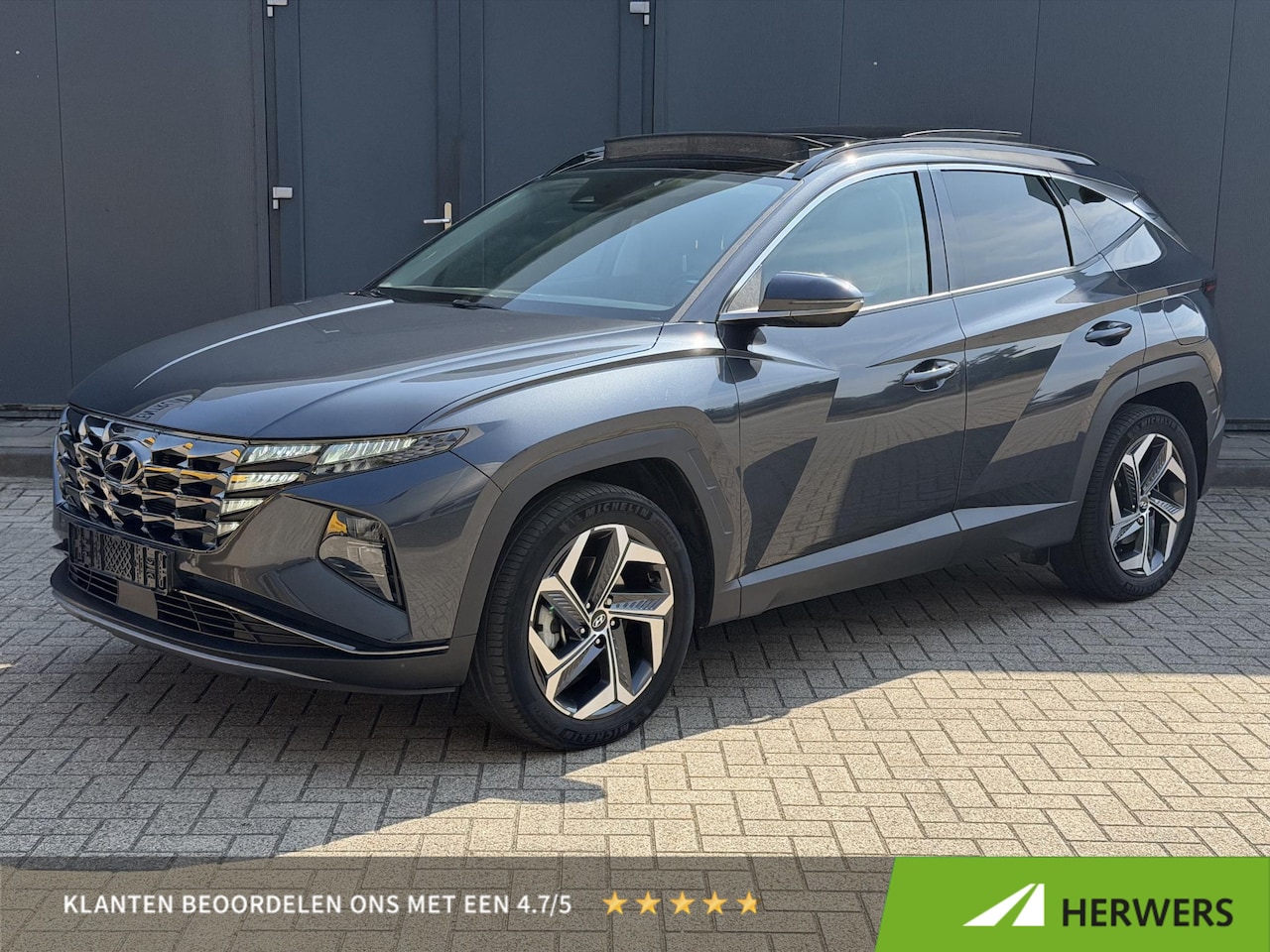 Hyundai Tucson - 1.6 T-GDI HEV 230pk Premium Sky / Schuif Kantel Dak / 360 Graden Camera / Adaptieve Cruise - AutoWereld.nl