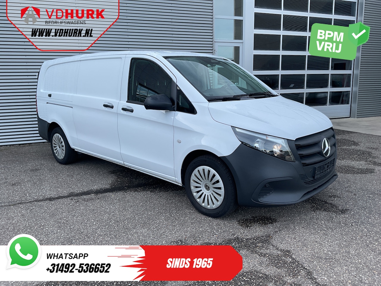 Mercedes-Benz Vito - 116 CDI Aut. L3 Stoelverw./ 270Gr.deuren/ Navi/ Camera/ Cruise/ Airco - AutoWereld.nl