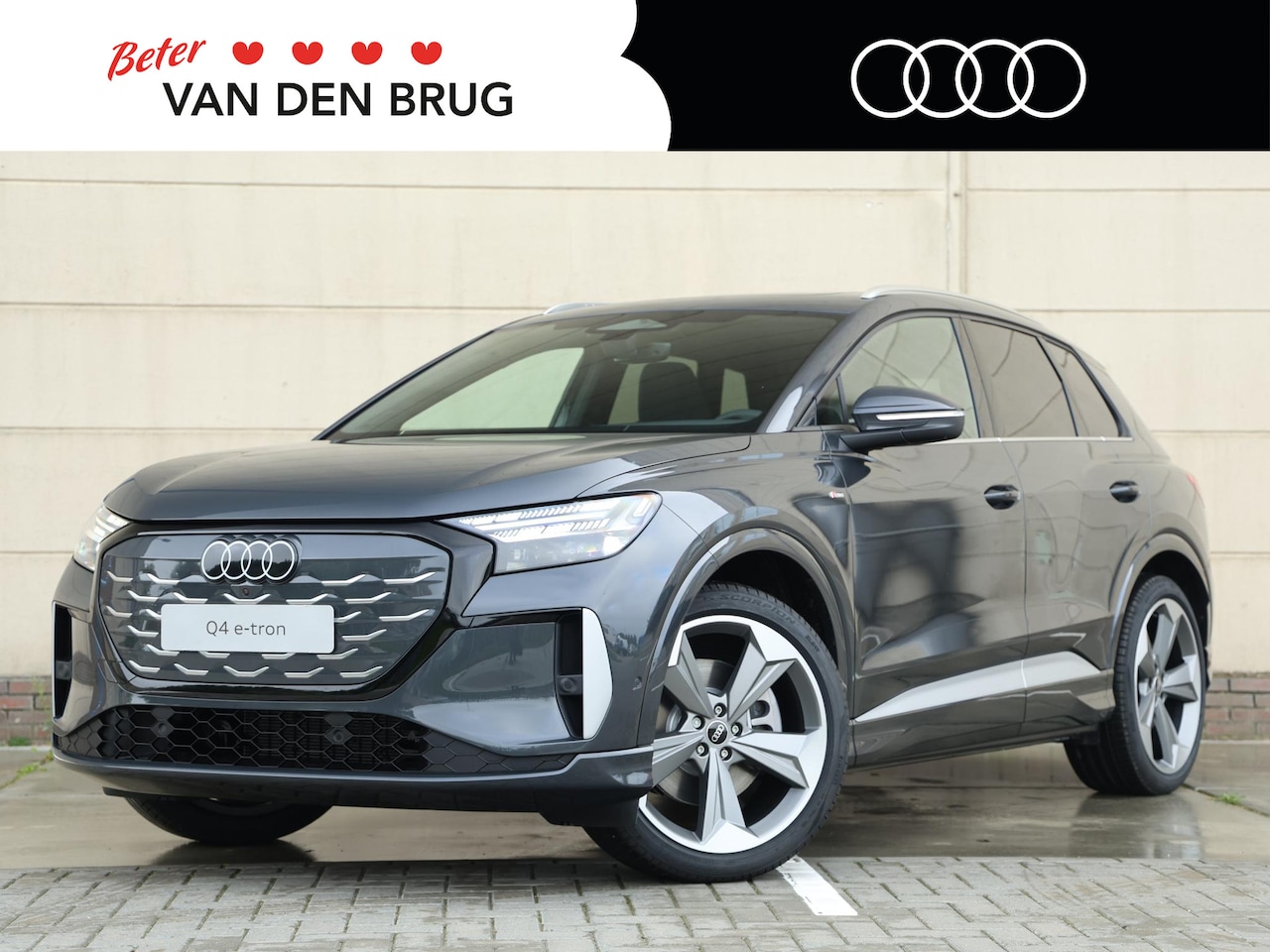 Audi Q4 e-tron - S edition 82 kWh 286 PK SUV | Panoramadak | Privacy glas | Trekhaak | - AutoWereld.nl