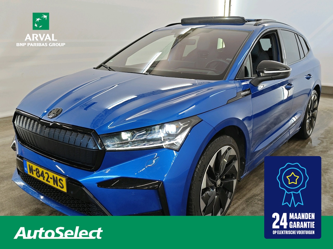 Skoda Enyaq iV - 80 204pk Sportline |Trekhaak|Panoramadak|Warmtepomp| Comfort Plus| Sport Plus|Klimaat Plus - AutoWereld.nl