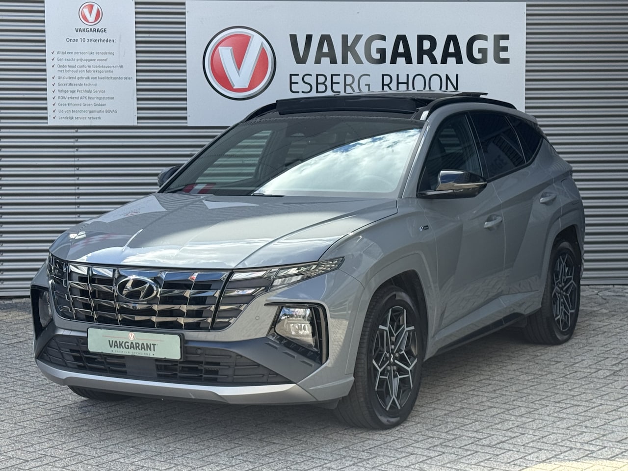 Hyundai Tucson - 1.6 T-GDI PHEV N Line Sky 4WD SCHUIFDAK,NAV/360CAM,MEM.STOELEN - AutoWereld.nl