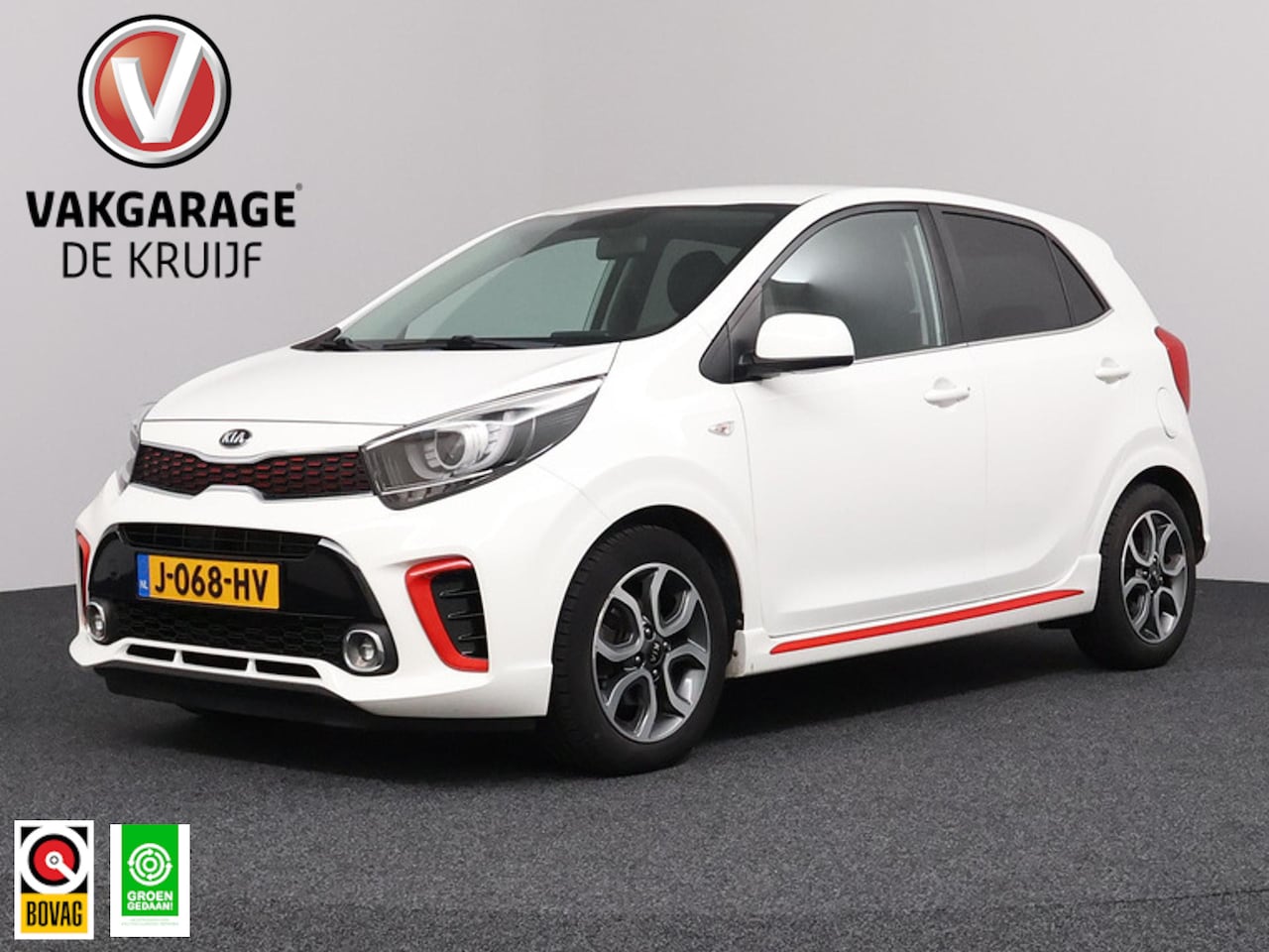 Kia Picanto - 1.0 MPi GT-Line Edition | Cruise Control | Achteruitrijcamera | Navigatie! - AutoWereld.nl