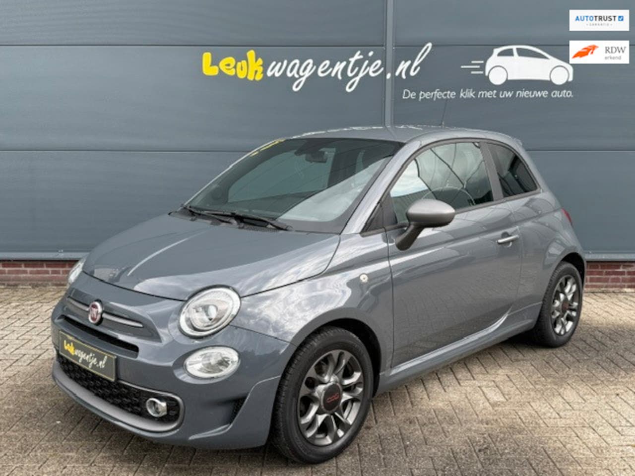 Fiat 500 - 1.2 Sport *carplay *navi *cruise *donker glas *lmv - AutoWereld.nl