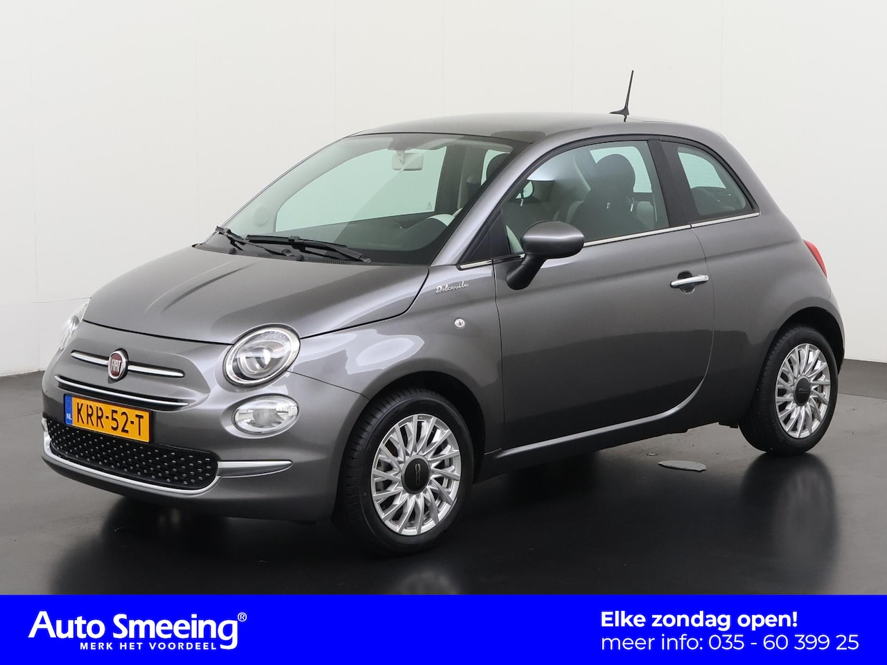 Fiat 500 - 1.0 Hybrid Dolcevita | Panoramadak | Zondag Open! - AutoWereld.nl