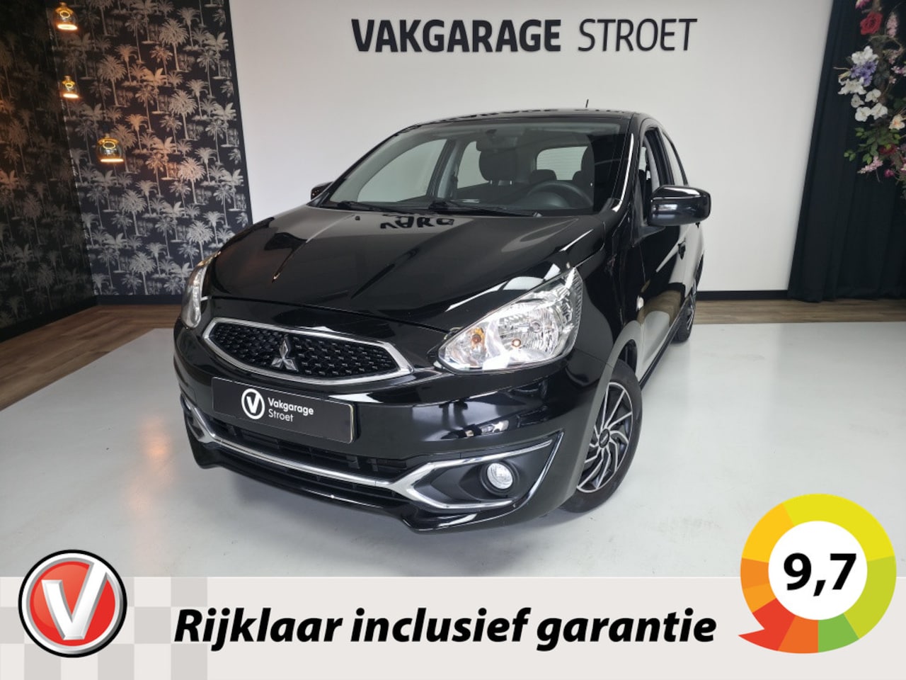 Mitsubishi Space Star - 1.0 Cool+ | apple/android | airco | jaarbeurt | park.sens.A - AutoWereld.nl
