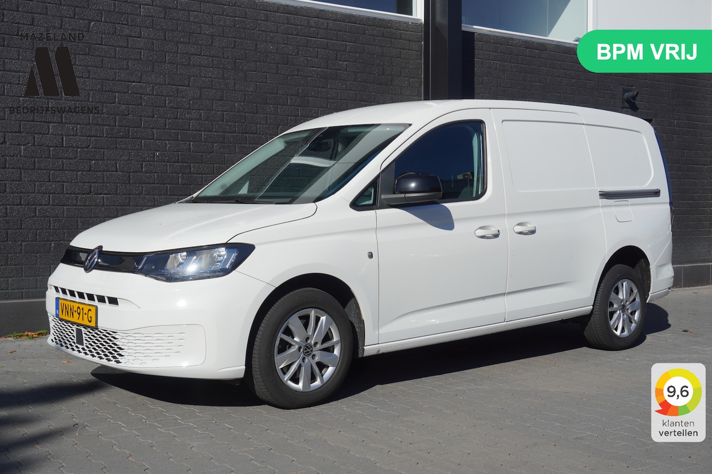 Volkswagen Caddy Cargo Maxi - 2.0 TDI 122PK 2x Schuifdeur EURO 6 - Airco - Navi - Cruise - €12.950,- Excl. - AutoWereld.nl