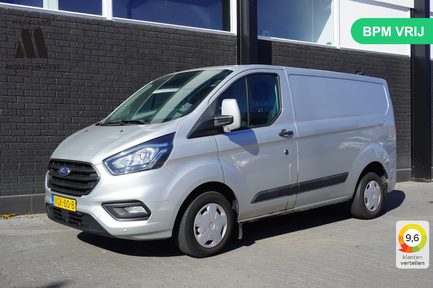 Ford Transit Custom - 2.0 TDCI EURO 6 - Airco - Cruise - Navi - €13.900,- Excl. - AutoWereld.nl