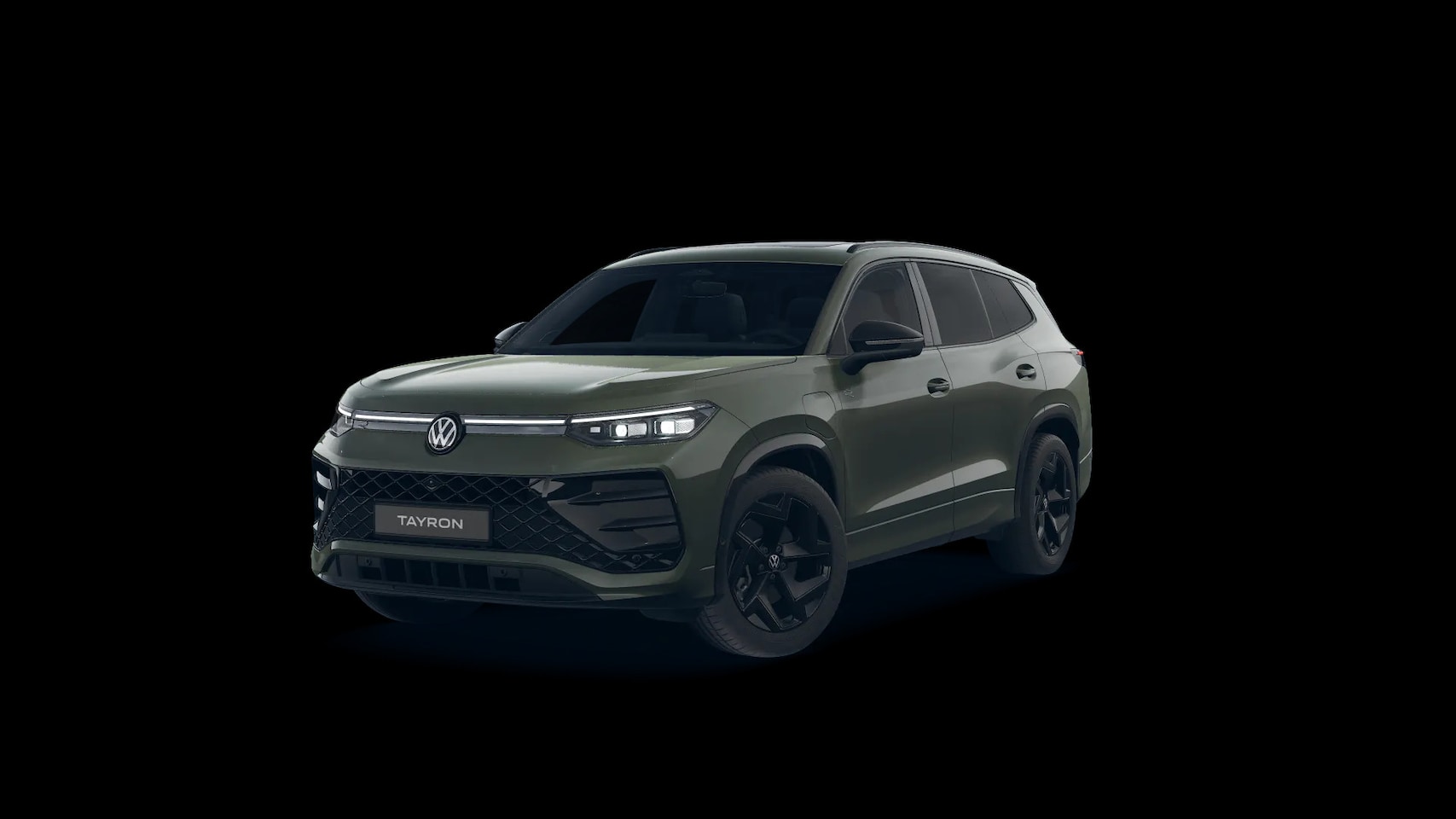 Volkswagen Tayron - 1.5 eHybrid R-Line Edition 204PK DSG Panoramadak, Trekhaak, Black Style, Leder, Memorystoe - AutoWereld.nl