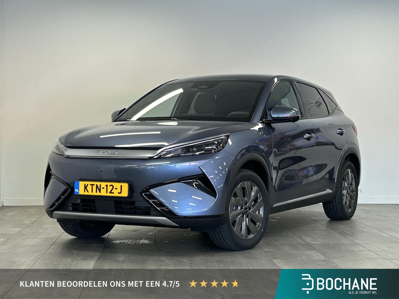 BYD ATTO 3 EVO - Design 74.8 kWh NAVI | ZWART LEDER | GOOGLE ASSISTANT | 360 CAMERA - AutoWereld.nl