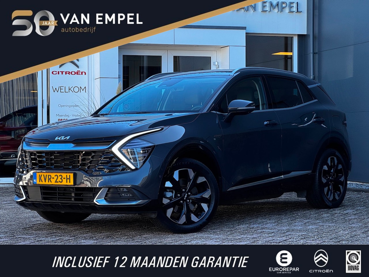 Kia Sportage - 1.6 T-GDi Plug-in Hybrid AWD DynamicPlusLine | 100% SOH | Trekhaak | 360 Camera | Winter P - AutoWereld.nl