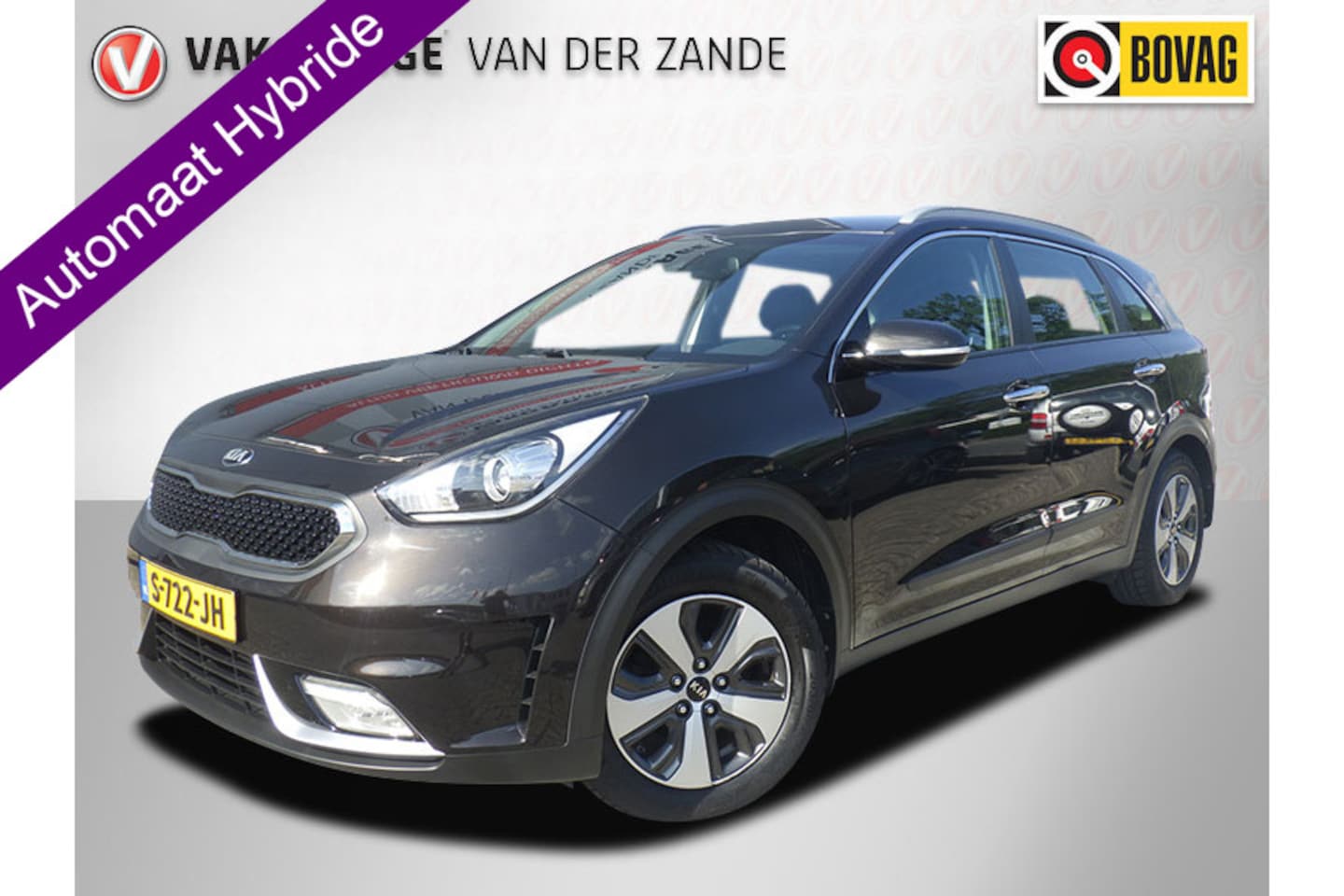 Kia Niro - 1.6 GDi Hybrid Aut BusinessLine, Camera, Stoel/Stuurverw, Navi! - AutoWereld.nl