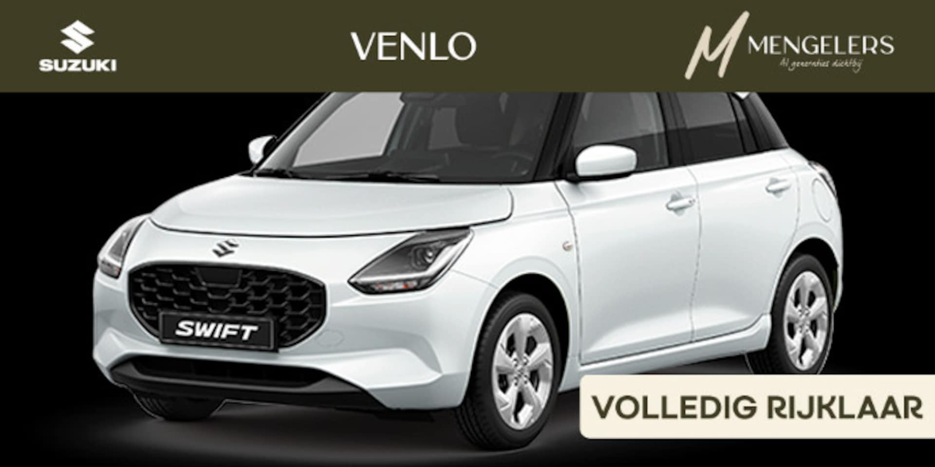 Suzuki Swift - 1.2 Select Smart Hybrid RIJKLAAR | Nieuw uit voorraad | Nu met €2.200,- Mengelers Voordeel - AutoWereld.nl