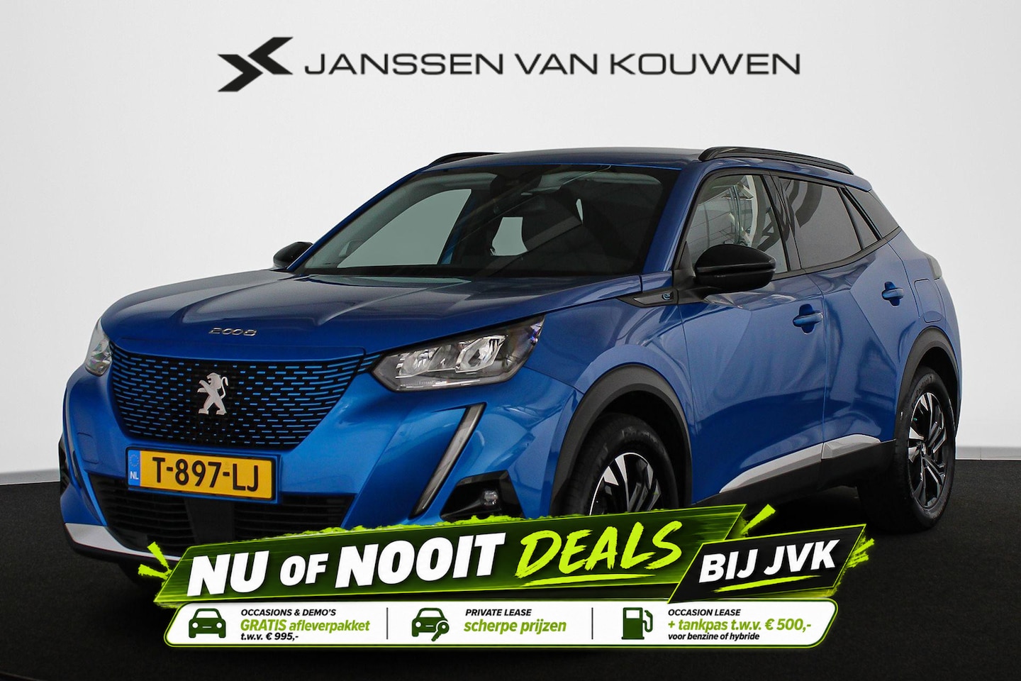 Peugeot e-2008 - EV Allure Pack 50 kWh Achteruitrijcamera Apple CarPlay 3-Fase - AutoWereld.nl