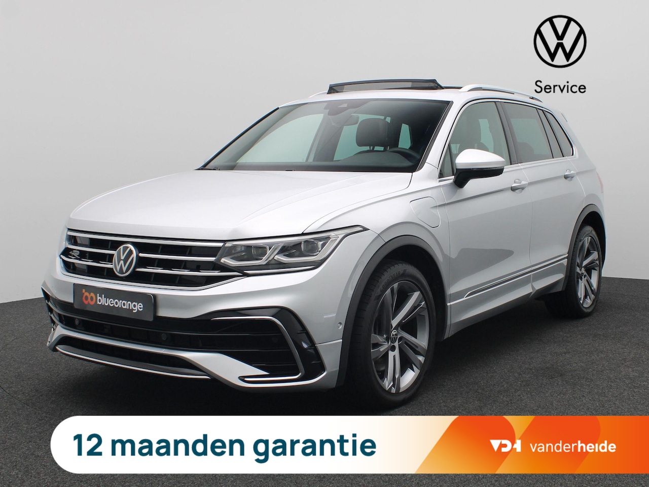 Volkswagen Tiguan - 1.4 TSI eHybrid R-Line Business+ 245PK DSG SOH 85,33%, Panoramadak, Trekhaak, Matrix LED V - AutoWereld.nl