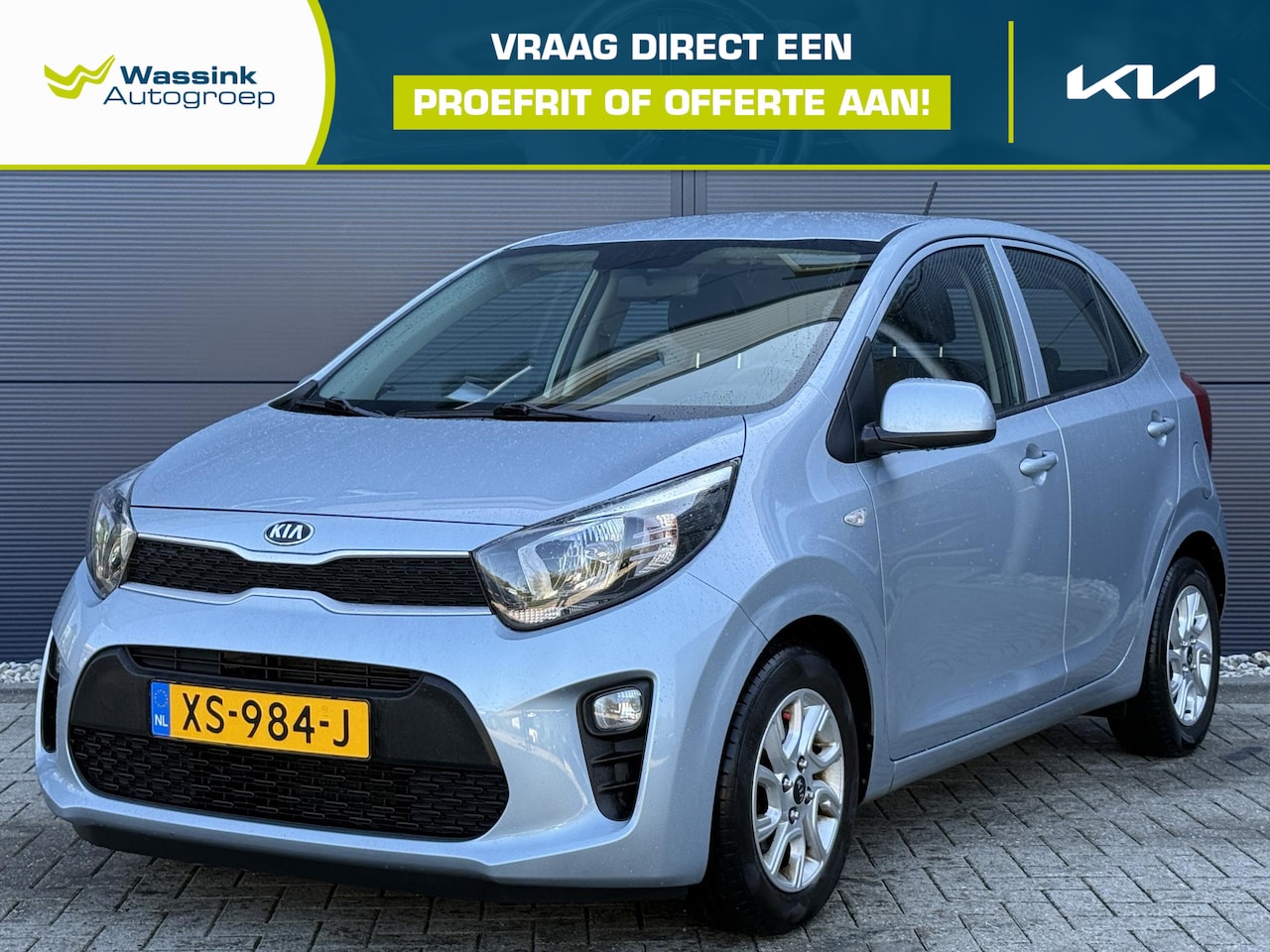Kia Picanto - 1.0 CVVT EconomyPlusLine | Airco | Bluetooth | Lichtmetalen velgen - AutoWereld.nl