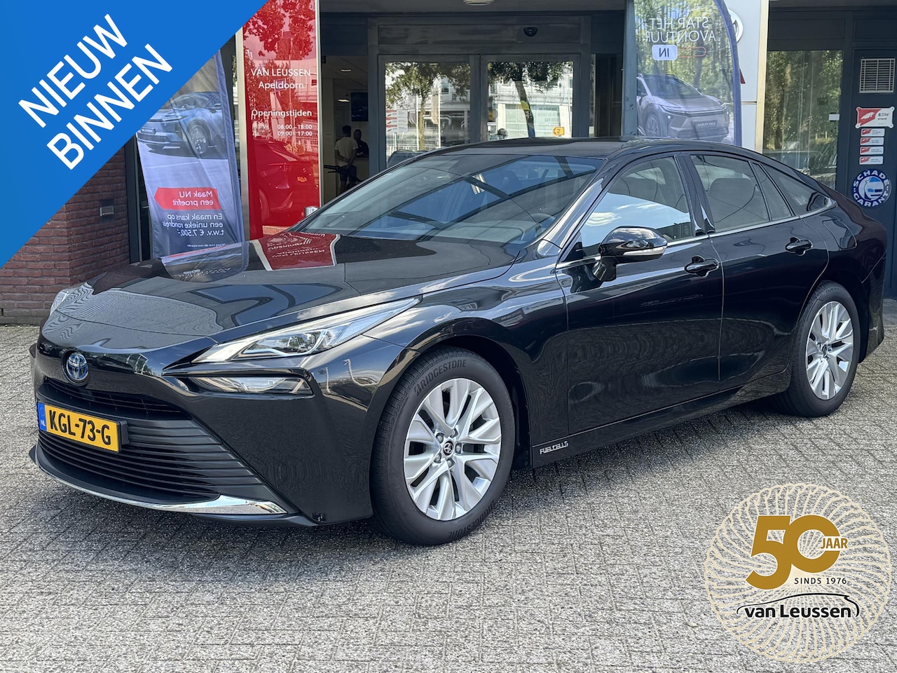 Toyota Mirai - Dynamic WATERSTOFAUTO KEYLESS JBL-AUDIO STOELVERW APPLE/ANDROID CLIMA CAMERA AD-CRUISE REG - AutoWereld.nl