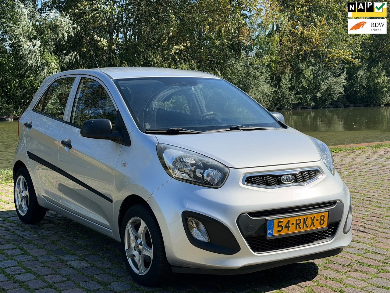 Kia Picanto - 1.2 CVVT Comfort Pack Airco elektrische ramen cv op afs - AutoWereld.nl