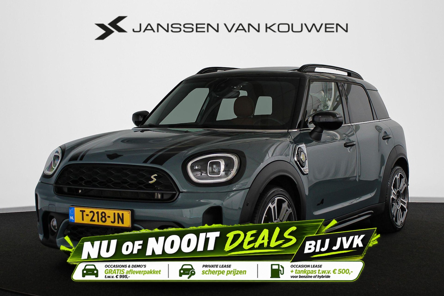 MINI Countryman - 1.5 Cooper S E ALL4 Classic Pano Leder Harman Kardon Stoelverwarming Camera - AutoWereld.nl