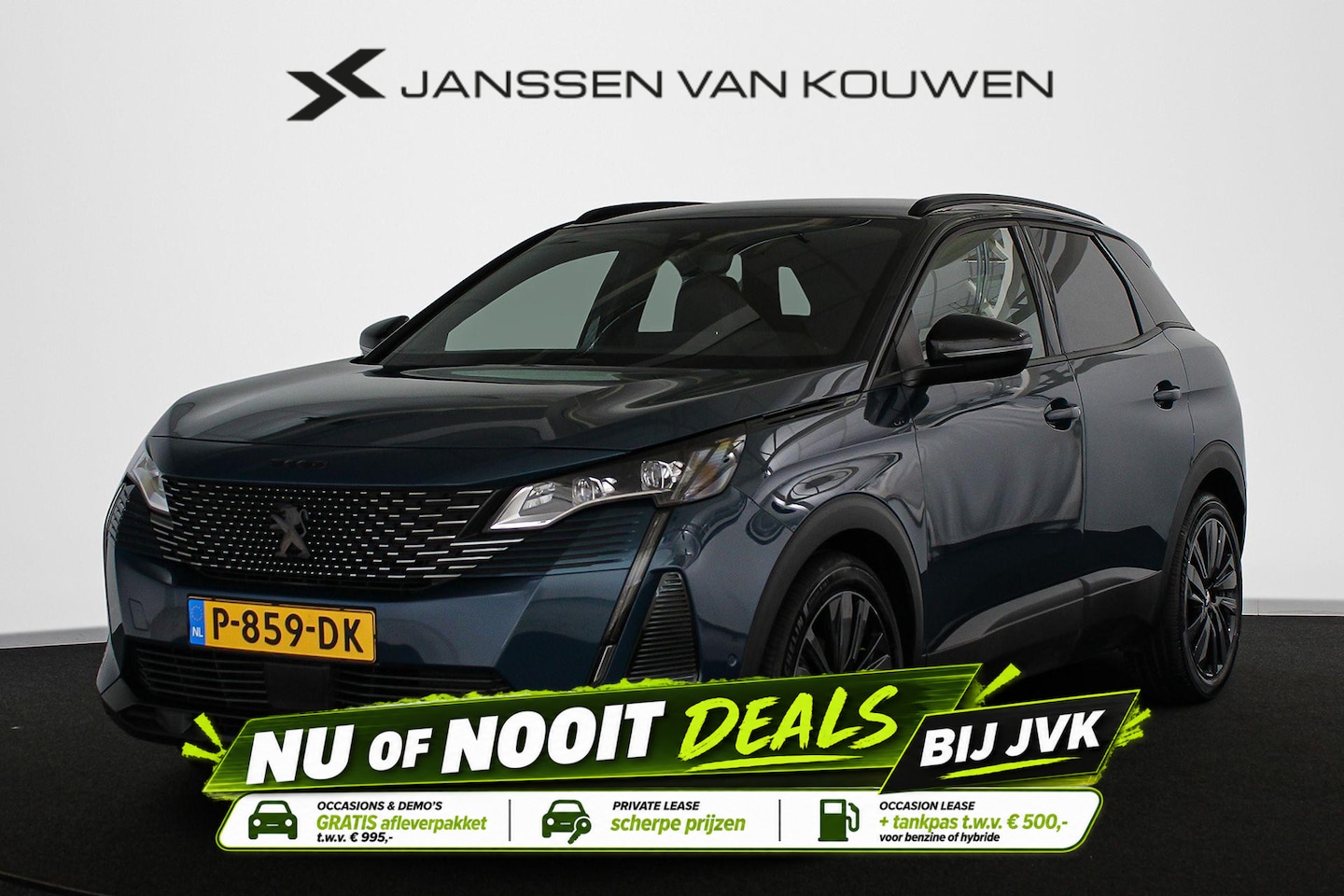 Peugeot 3008 - 1.2 PureTech GT Black Pack Trekhaak Keyless Stoelverwarming - AutoWereld.nl