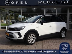 Opel Crossland - Elegance 1.2 Turbo 130pk Start/Stop AT8 Automaat, Stoel- Stuur en Voorruitverwarming Camer