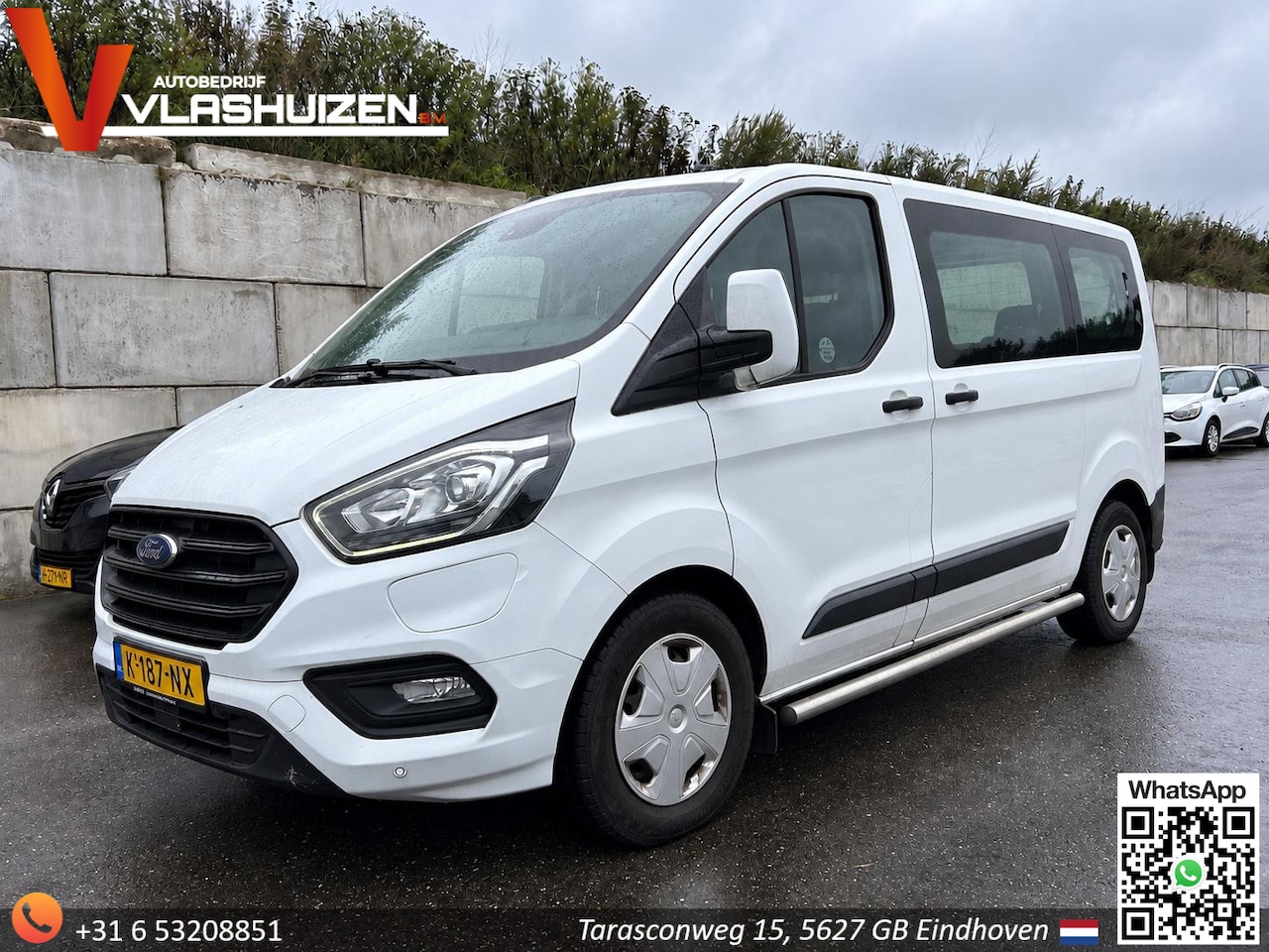 Ford Transit Custom - 320 1.0 EcoBoost L1H1 PHEV Trend Automaat | € 8.950,- NETTO! | 9 Persoons | Cruise | Airco - AutoWereld.nl