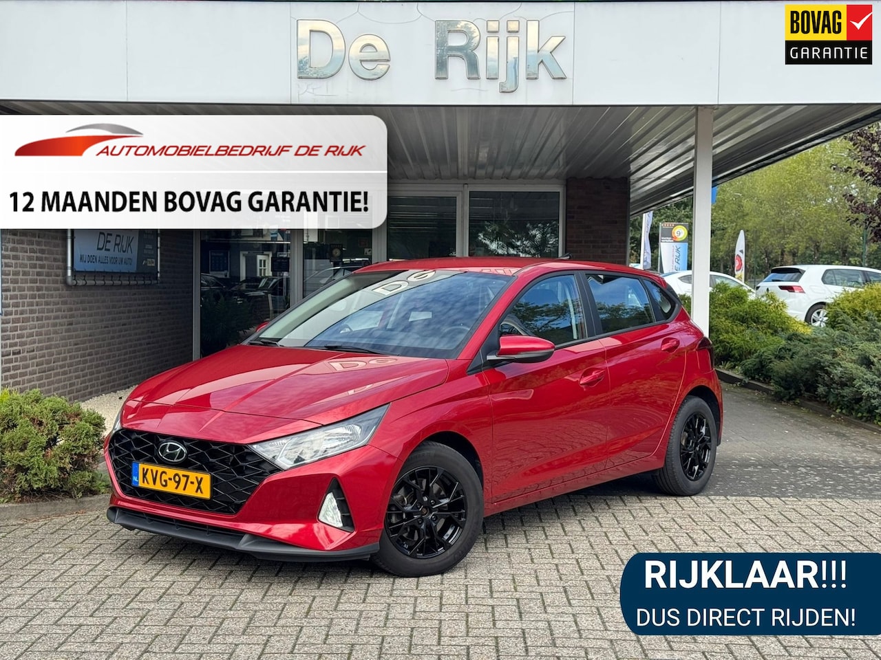 Hyundai i20 - 1.0 T-GDI Comfort RIJKLAAR!| Carplay/Android, Camera, Stoel+Stuurverw., 15'' LMV, Lane Ass - AutoWereld.nl